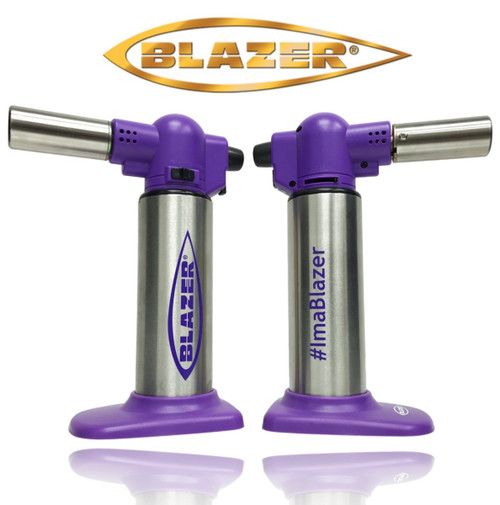 Blazer Big Buddy Turbo Torch, Purple & Silver Blazer Big Buddy Turbo Torch, Purple & Silver