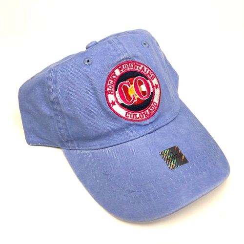 Rocky Mountain Colorado Adjustable Flat Brim Baseball Hat (LIGHT BLUE) Rocky Mountain Colorado Adjustable Flat Brim Baseball Hat (LIGHT BLUE)