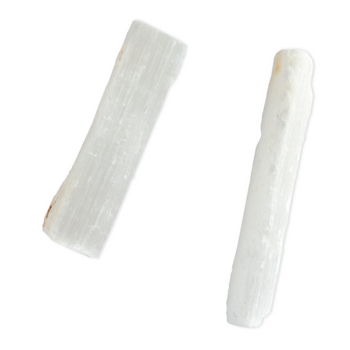 Selenite Rough Wand 8" Assort Selenite Rough Wand 8" Assort