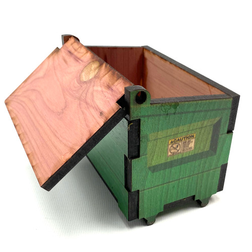 Desk Qtip ISO Dab Dumpstar Dumpster Printed Cedar Box 4.25