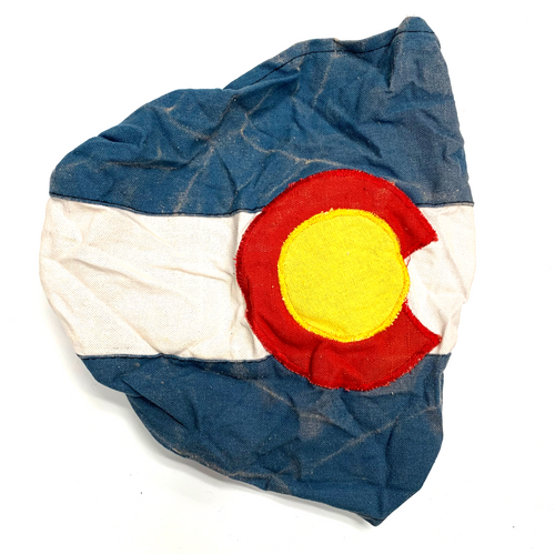 Colorado - C - Cotton Yoga Headband Hairband 10"x 8"- Old Denim Colorado - C - Cotton Yoga Headband Hairband 10"x 8"- Old Denim