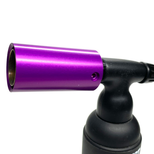 Exclusive Purple Turbo Metal Nozzle Guard for Blazer Big Shot / Big Buddy Butane Torches Exclusive Purple Turbo Metal Nozzle Guard for Blazer Big Shot / Big Buddy Butane Torches