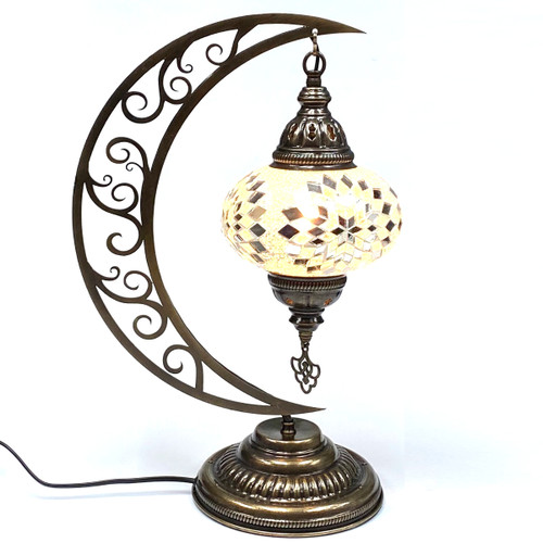Mosaic Moon Over Istanbul Table Lamp DB3
