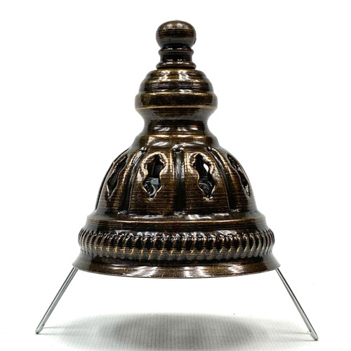 Blunt Screw Lock Bottom or Top Cap for B2 and B3 Style Lamps Mosaic Turkish Lamp Part 3" Wide Blunt Screw Lock Bottom or Top Cap for B2 and B3 Style Lamps Mosaic Turkish Lamp Part 3" Wide