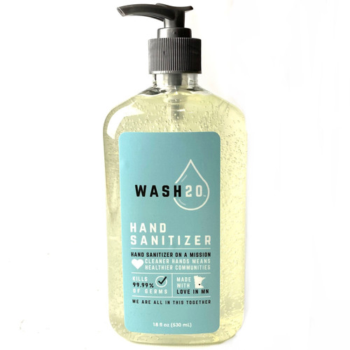 WASH20 HAND SANITIZER 18OZ WASH20 HAND SANITIZER 18OZ