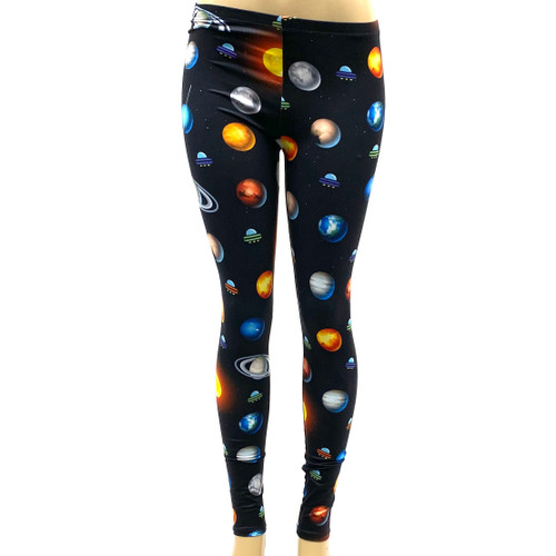 Encyclopedia Planets Pants Leggings One Size Fits Most