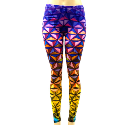 Rainbow Asanoha Future Pants Leggings One Size Fits Most Rainbow Asanoha Future Pants Leggings One Size Fits Most