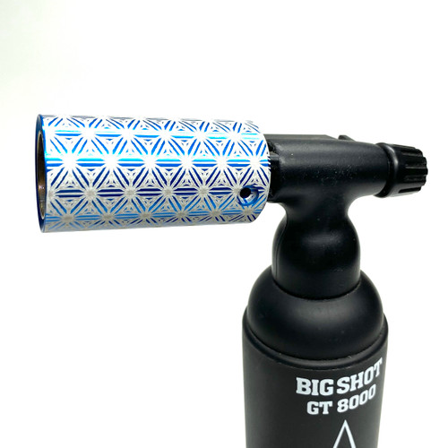 Teal Turbo Metal Nozzle Guard for Blazer Big Shot / Big Buddy
