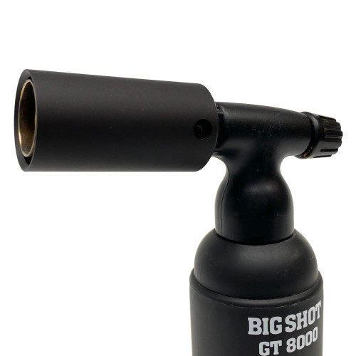 Matte Black Turbo Metal Nozzle Guard for Blazer Big Shot / Big Buddy Butane Torches Matte Black Turbo Metal Nozzle Guard for Blazer Big Shot / Big Buddy Butane Torches