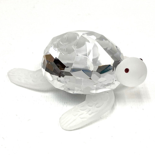 Sea Turtle Crystal Figurine by Paykoc CR1128