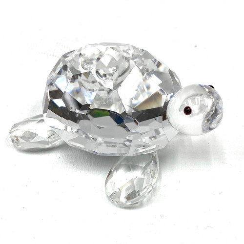 Baby Sea Turtle Crystal Figurine by Paykoc CR1129 Baby Sea Turtle Crystal Figurine by Paykoc CR1129