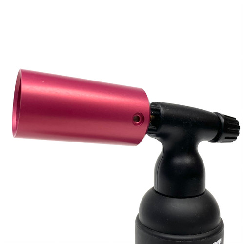 Fresh Salmon Turbo Metal Nozzle Guard for Blazer Big Shot / Big Buddy Butane Torches Fresh Salmon Turbo Metal Nozzle Guard for Blazer Big Shot / Big Buddy Butane Torches