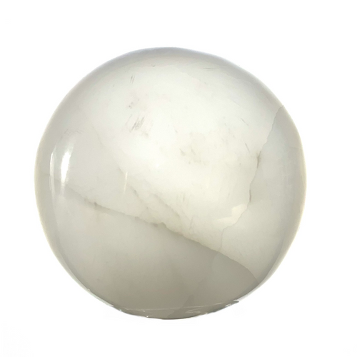 Selenite Ball Sphere Clean Polish 11cm - 4.3" +- Selenite Ball Sphere Clean Polish 11cm - 4.3" +-