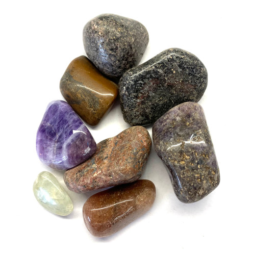 Assorted Tumbled Stones by the Pound Assorted Tumbled Stones by the Pound