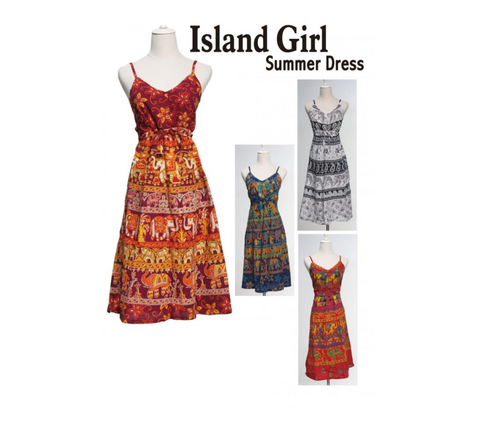 Island Girl Summer Dress 1 Count Assorted Island Girl Summer Dress 1 Count Assorted