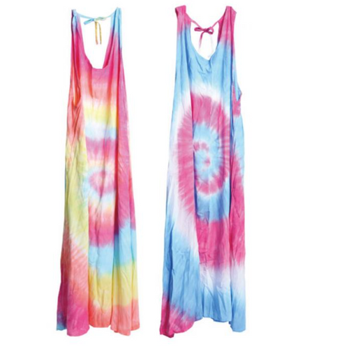 Tie Dye Dress 1 Count Assorted Colors Tie Dye Dress 1 Count Assorted Colors