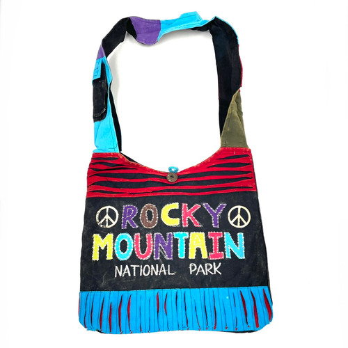 Colorado Rocky Mountain National Park Cotton Bag Hand Made 1 Count Colorado Rocky Mountain National Park Cotton Bag Hand Made 1 Count