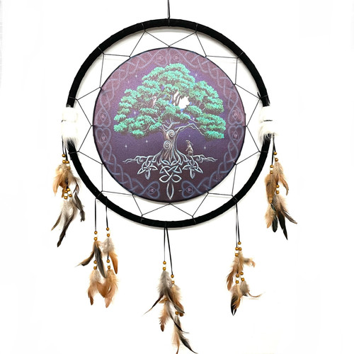 Tree Of Life, 24" D Dream Catcher