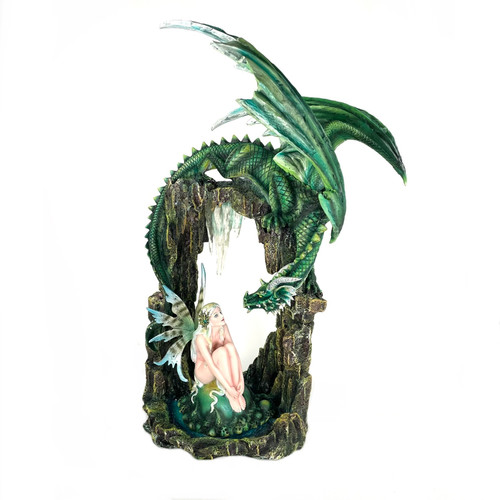 Fairy ,GN in Cave with Dragon Fairy ,GN in Cave with Dragon