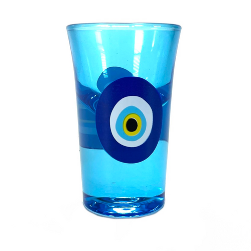 Blue Evil Eye Shot Glass Blue Evil Eye Shot Glass