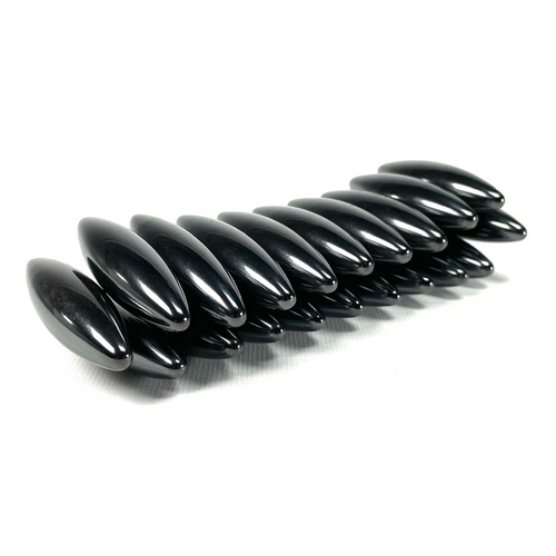 Magnetic Hematite Zinger Oval Shape 20 Pieces Magnetic Hematite Zinger Oval Shape 20 Pieces