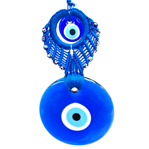 Peacock Evil Eye 5.25" x 9.25" Hand Made in Turkey 1 Count Assorted Color Peacock Evil Eye 5.25" x 9.25" Hand Made in Turkey 1 Count Assorted Color