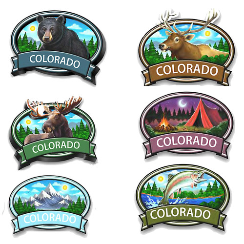 Colorado Woodcut Wildlife Magnet 1 Count Assorted Colorado Woodcut Wildlife Magnet 1 Count Assorted
