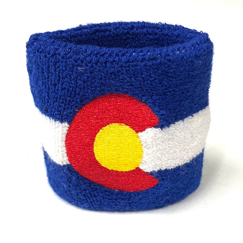 Colorado Flag Stretchy Wristband 1 Count Colorado Flag Stretchy Wristband 1 Count