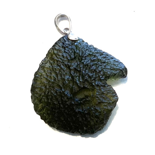 AA Rough Genuine Moldavite Pendant 4.9gm Average 1 Piece Assorted AA Rough Genuine Moldavite Pendant 4.9gm Average 1 Piece Assorted