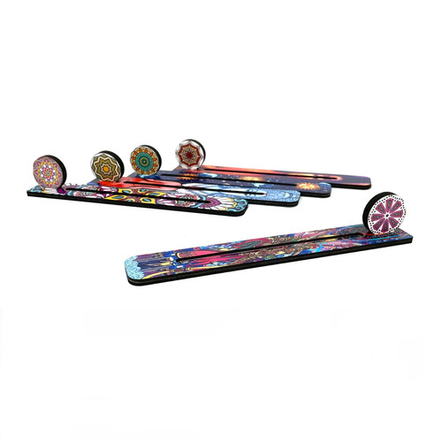 Laser Cut 3D Incense Burner 1 Count Assorted Designs Laser Cut 3D Incense Burner 1 Count Assorted Designs