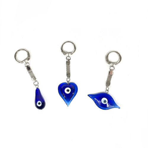 Varied Shapes Evil Eye Key Chain 1 Count Assorted Varied Shapes Evil Eye Key Chain 1 Count Assorted