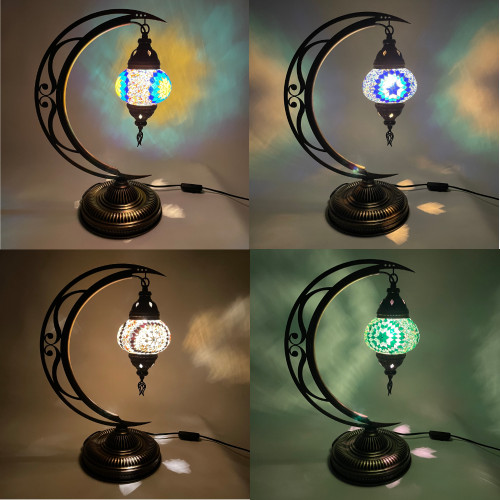 B2 Hanging Moon Lamp 16" 1 Count Assorted B2 Hanging Moon Lamp 16" 1 Count Assorted