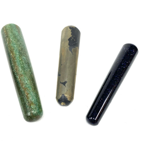 Massage Wand 4" Assorted Minerals