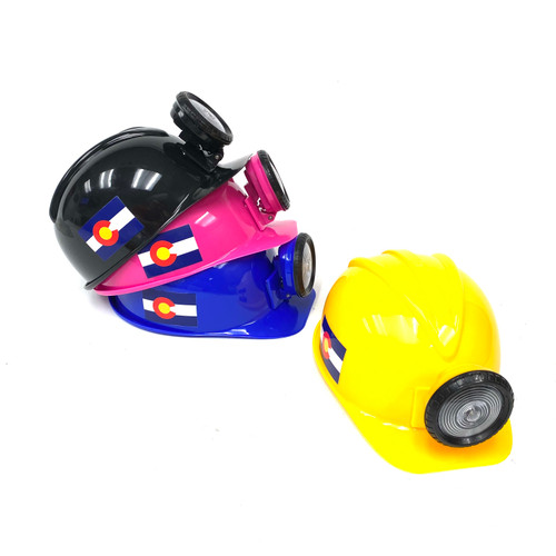 Colorado Souvenir Miner Helmet Hard Hat 1 Count Assorted Color Colorado Souvenir Miner Helmet Hard Hat 1 Count Assorted Color