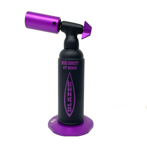 Shiny Purple Full Set Turbo Guard Cover (Base, Knob & Nozzle) - Blazer Bigshot Torch Not Included Shiny Purple Full Set Turbo Guard Cover (Base, Knob & Nozzle) - Blazer Bigshot Torch Not Included