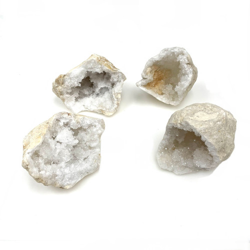 Precracked Complete White Geodes 5"+- 1 Piece Precracked Complete White Geodes 5"+- 1 Piece