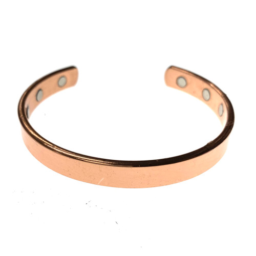Heavy Simple Handmade Copper Bracelet with Magnetic Field 5607 Heavy Simple Handmade Copper Bracelet with Magnetic Field 5607