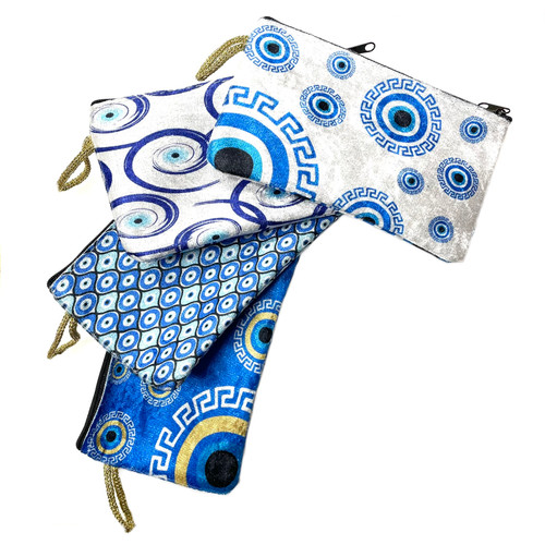 Evil Eye Felt Coin Purse 1 Count Assorted Evil Eye Felt Coin Purse 1 Count Assorted