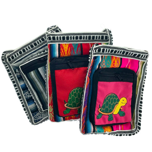 Black and White Framed Side Bag from Ecuador 1 Count Black and White Framed Side Bag from Ecuador 1 Count