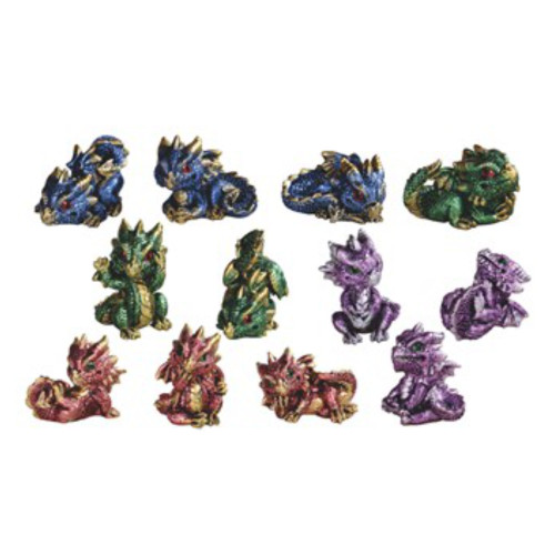 Cute Mini Dragon Set of 12,  2.25" Cute Mini Dragon Set of 12,  2.25"