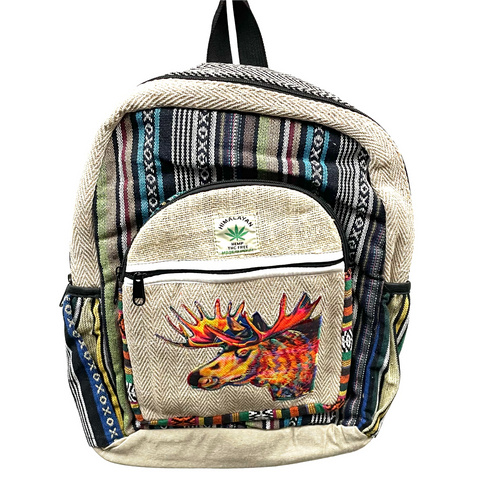 Moose Cotton and Hemp Backpack Moose Cotton and Hemp Backpack