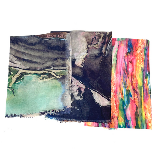 Tie Dye Cotton Scarf 1 Count Assorted Tie Dye Cotton Scarf 1 Count Assorted