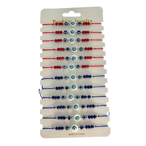 Evil Eye Sea Bead Bracelet 102 Evil Eye Sea Bead Bracelet 102