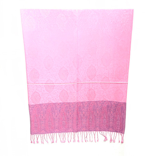 Bubblegum Pink Vines Paisley Pashmina Scarf Bubblegum Pink Vines Paisley Pashmina Scarf