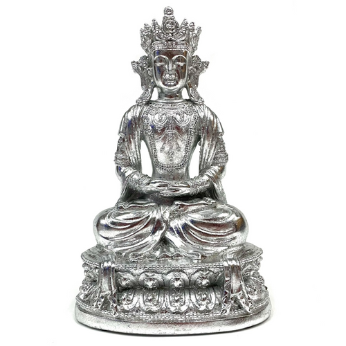 Praying Buddha Poly Statue 8"x 12" Praying Buddha Poly Statue 8"x 12"