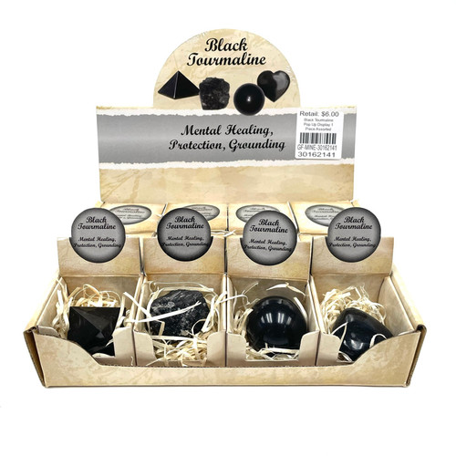 Black Tourmaline Pop Up Display 1 Piece Assorted Black Tourmaline Pop Up Display 1 Piece Assorted