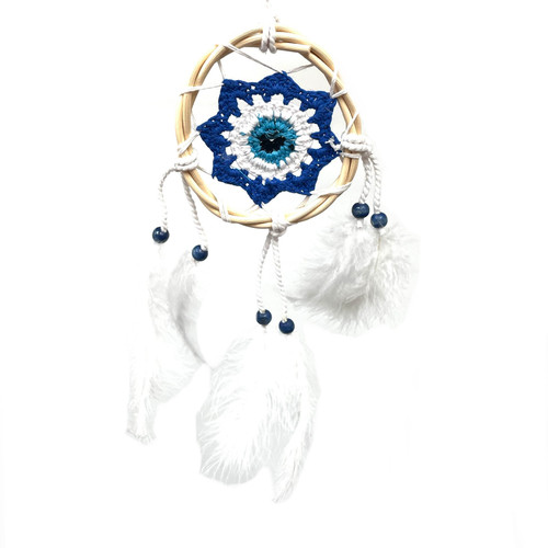 Evil Eye Dream Catcher 4.5"x12" Evil Eye Dream Catcher 4.5"x12"