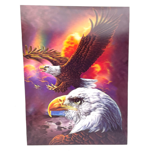Soaring Freedom 3D Moving Picture Lenticular Art 11.5" x 15.5" Soaring Freedom 3D Moving Picture Lenticular Art 11.5" x 15.5"