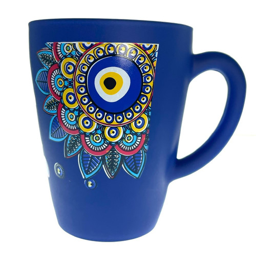Afternoon Flower Tea Blue Evil Eye Mug 1 Cup Afternoon Flower Tea Blue Evil Eye Mug 1 Cup