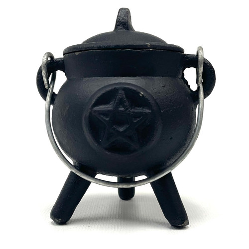 Cast Iron Cauldron Pentacle 3" Cast Iron Cauldron Pentacle 3"